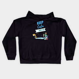 keep calm Kids Hoodie